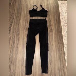 ALO Alosoft High-Waist Head Start Legging and Sports Bra